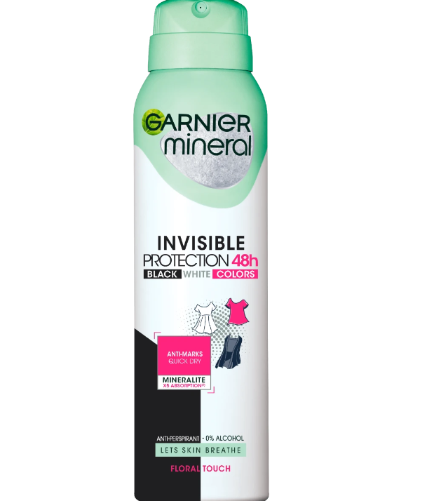 Deo Spray Invisible Bwc 150Ml